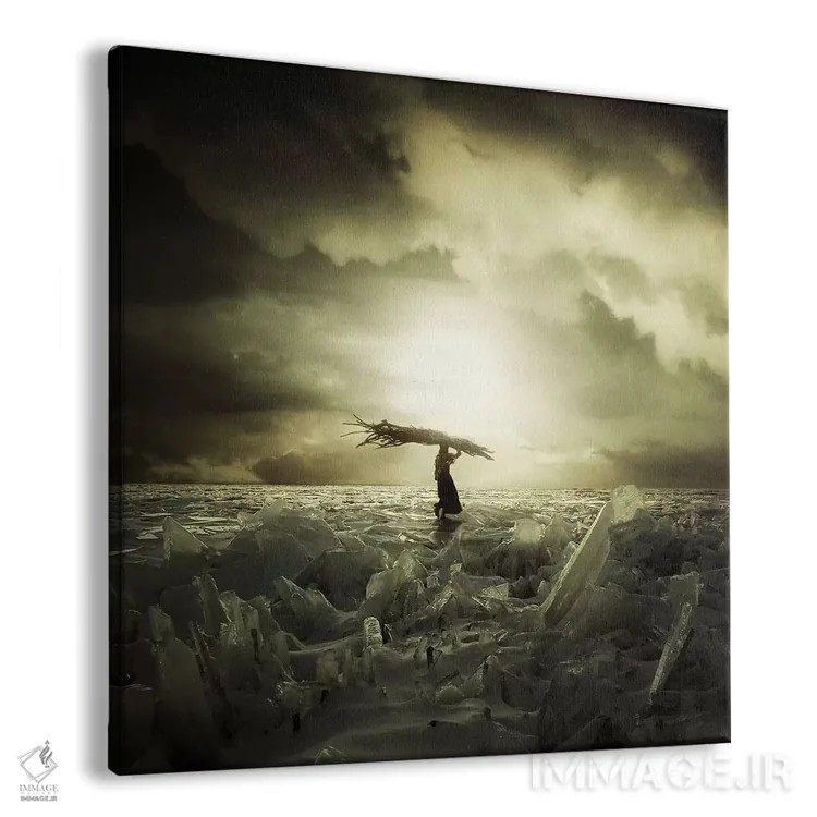 تابلو ملت یخزده اثر اوگنی سولویف - نمای پرسپکتیو محصول