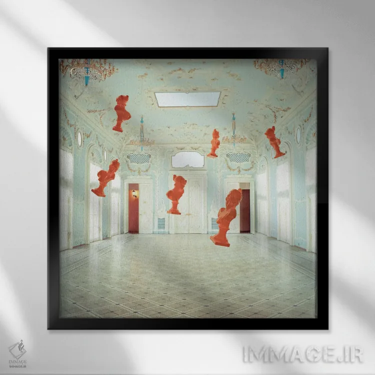 تابلو آپاسیوناتا (اسم خاص/عنوان موسیقایی) اثر اوگنی سولویف - نمای قابدار مشکی