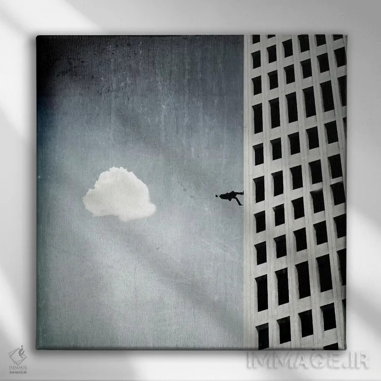 تابلو او یک نمونه کامل بود اثر اوگنی سولویف - نمای روبهرو روی دیوار