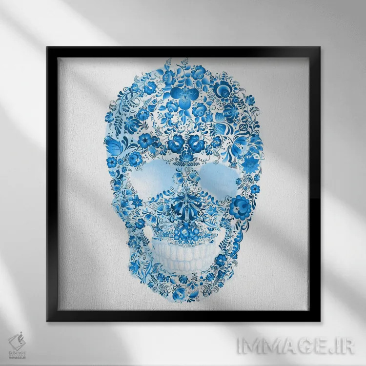 تابلو گزول (اسم خاص) اثر اوگنی سولویف - نمای قابدار مشکی