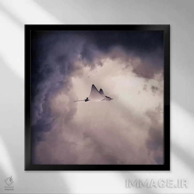 تابلو الالتیتی (اسم خاص) اثر اوگنی سولویف - نمای قابدار مشکی