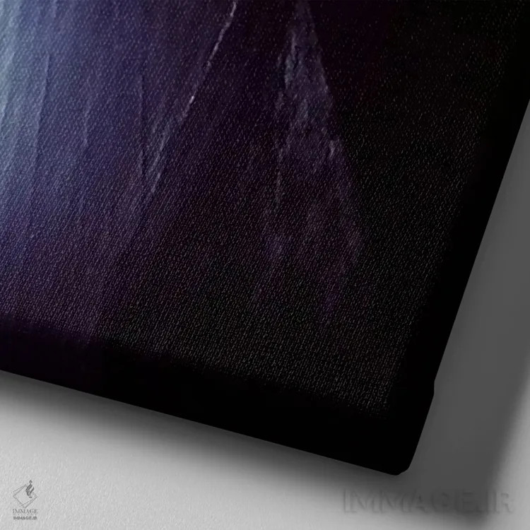 تابلو پلاستیک اثر اوگنی سولویف - نمای نزدیک بافت بوم