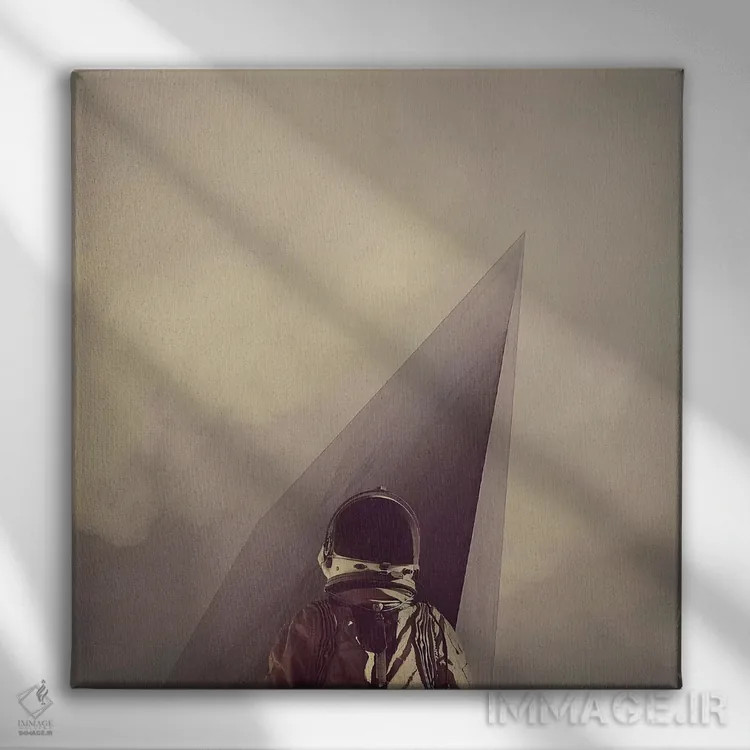 تابلو اُمگا پوینت اثر اوگنی سولویف - نمای روبهرو روی دیوار