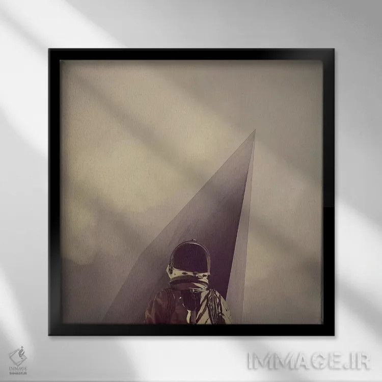 تابلو اُمگا پوینت اثر اوگنی سولویف - نمای قابدار مشکی