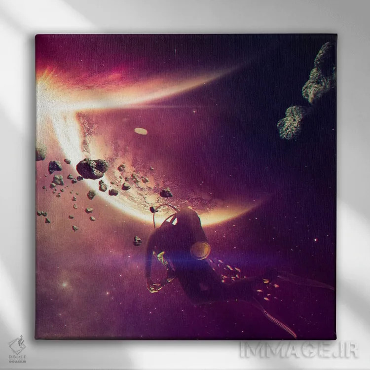 تابلو آسترودایور اثر اوگنی سولویف - نمای روبهرو روی دیوار