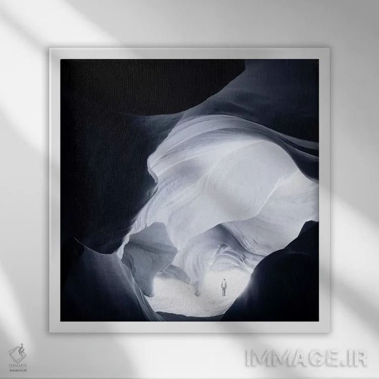 تابلو لرزیدن اثر اوگنی سولویف - نمای قابدار سفید