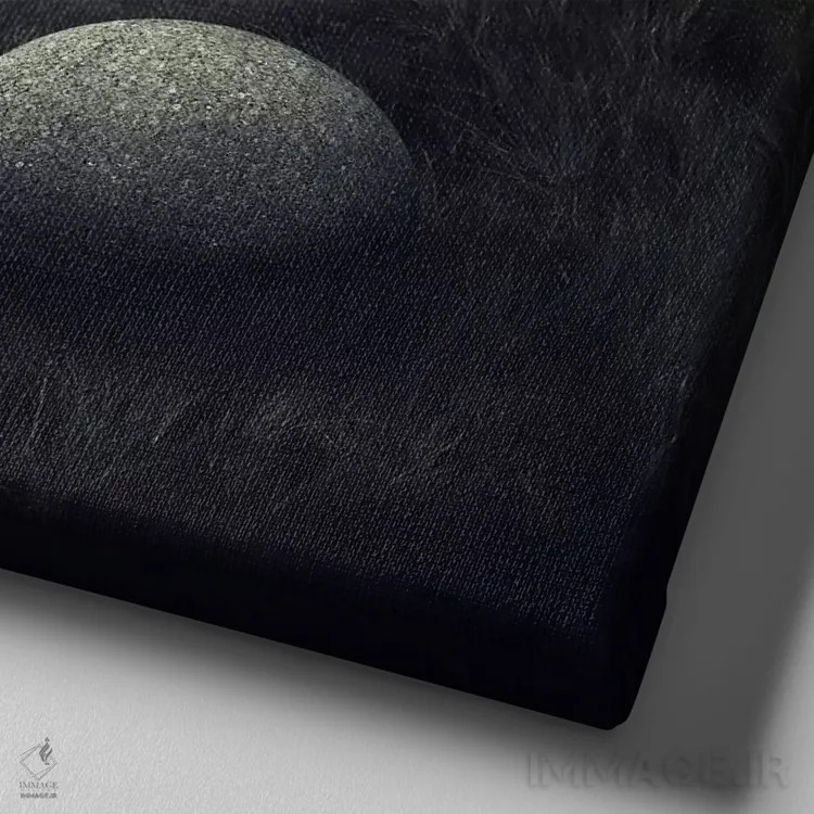 تابلو کره اثر اوگنی سولویف - نمای نزدیک بافت بوم