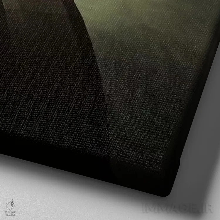 تابلو مدیر زمان اثر اوگنی سولویف - نمای نزدیک بافت بوم