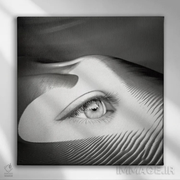 تابلو غیرواقعی اثر اوگنی سولویف - نمای روبهرو روی دیوار