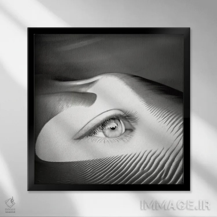 تابلو غیرواقعی اثر اوگنی سولویف - نمای قابدار مشکی