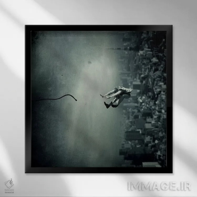 تابلو تعطیلات اثر اوگنی سولویف - نمای قابدار مشکی