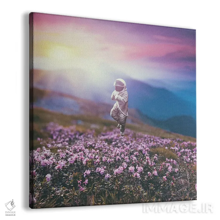 تابلو رویای فضانورد اثر اوگنی سولویف - نمای پرسپکتیو محصول