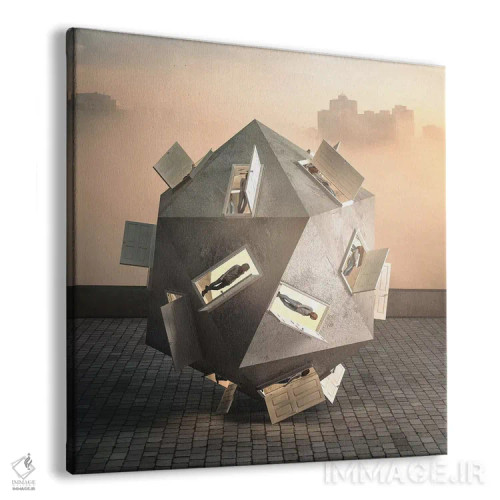 تابلو پریزمای صبحگاهی اثر اوگنی سولویف - نمای پرسپکتیو محصول