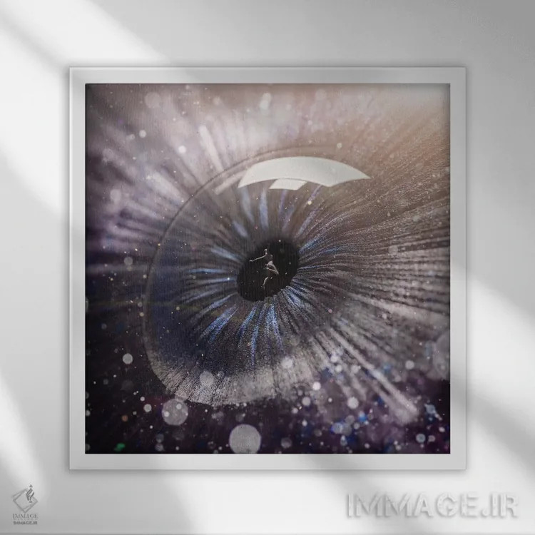 تابلو فراموشی دیدن اثر اوگنی سولویف - نمای قابدار سفید