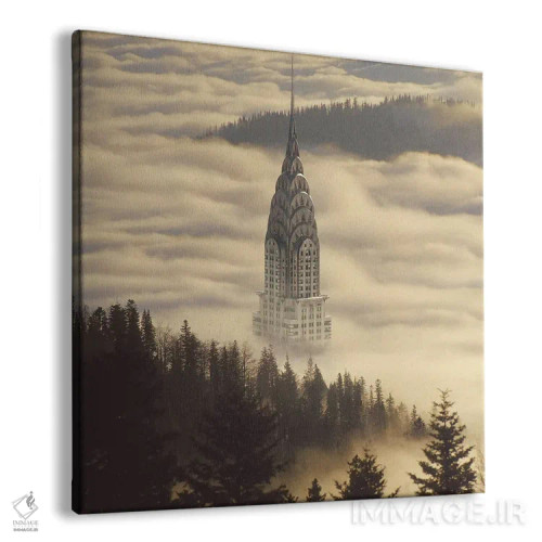 تابلو شهرجنگلی ۳ اثر اوگنی سولویف - نمای پرسپکتیو محصول