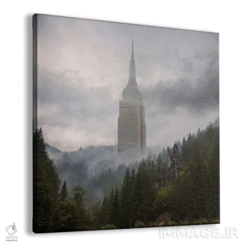 تابلو شهرجنگلی ۲ اثر اوگنی سولویف - نمای پرسپکتیو محصول