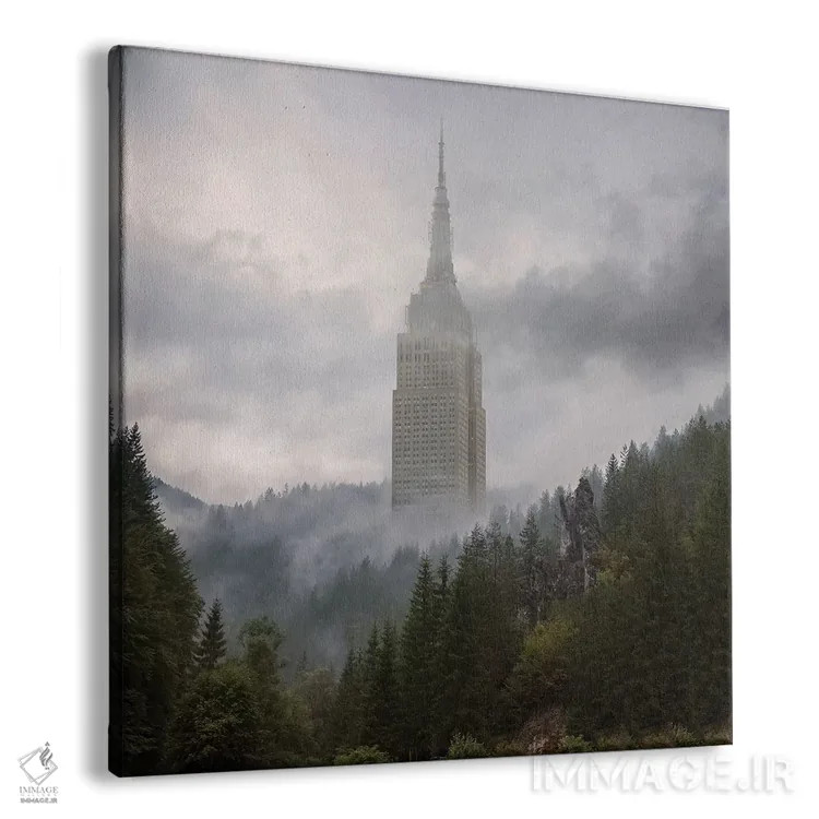 تابلو شهرجنگلی ۲ اثر اوگنی سولویف - نمای پرسپکتیو محصول