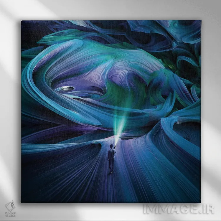 تابلو کلروفرم ۲ اثر اوگنی سولویف - نمای روبهرو روی دیوار