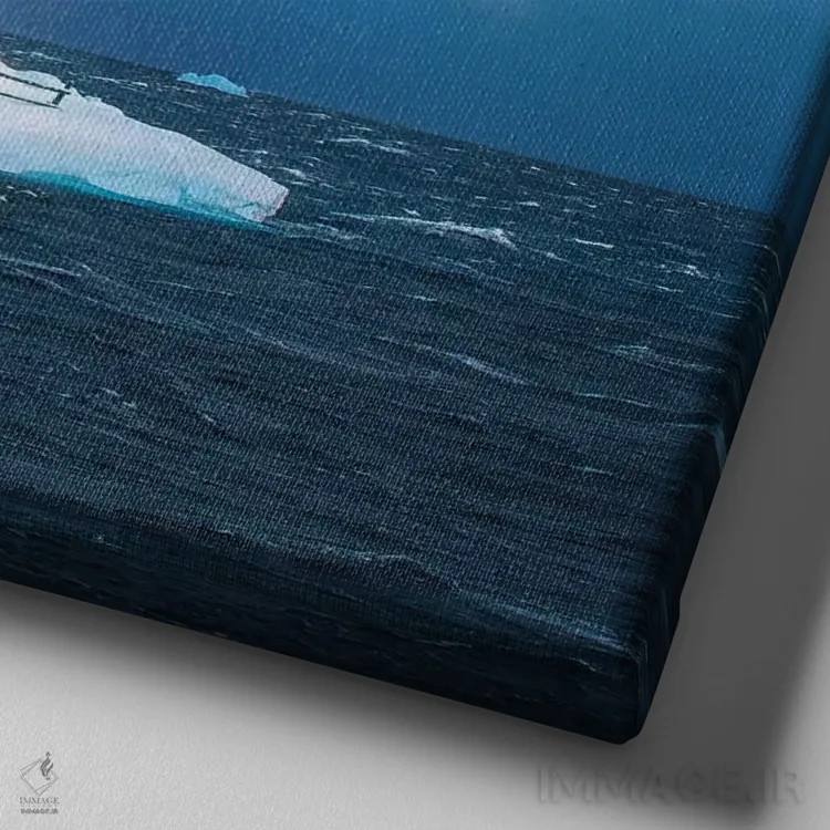 تابلو آخرین بهار اثر اوگنی سولویف - نمای نزدیک بافت بوم