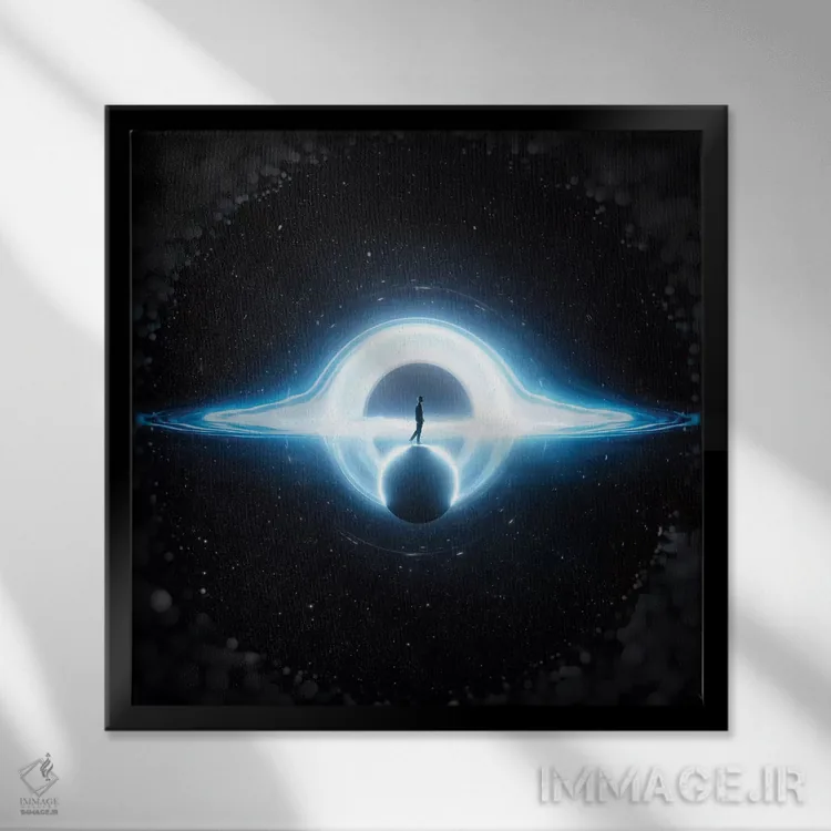 تابلو گارگانچوا (غول افسانهای) اثر اوگنی سولویف - نمای قابدار مشکی