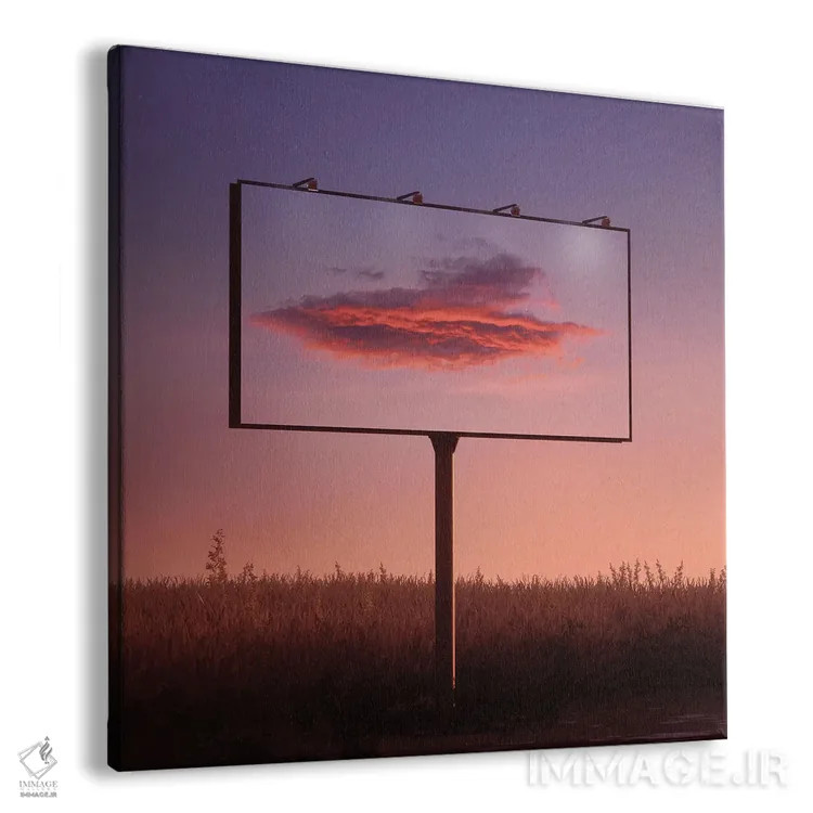 تابلو تبلیغات جادهای اثر اوگنی سولویف - نمای پرسپکتیو محصول