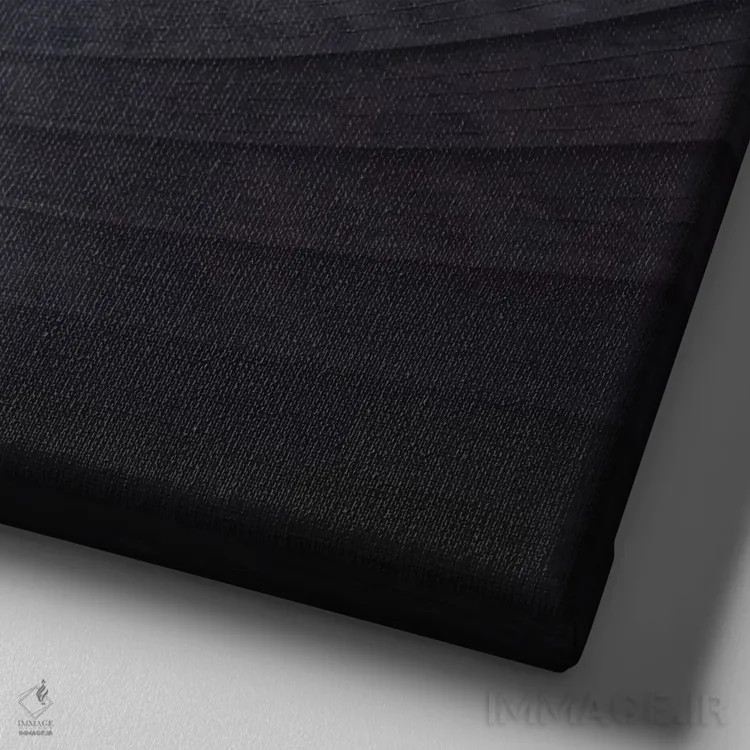 تابلو آرامش اثر اوگنی سولویف - نمای نزدیک بافت بوم