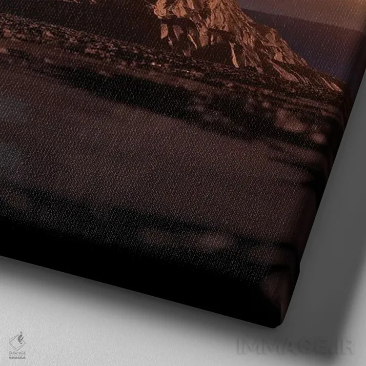 تابلو احیا اثر اوگنی سولویف - نمای نزدیک بافت بوم