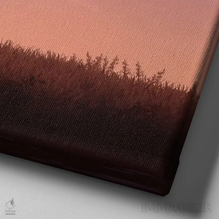 تابلو تبلیغات جادهای اثر اوگنی سولویف - نمای نزدیک بافت بوم