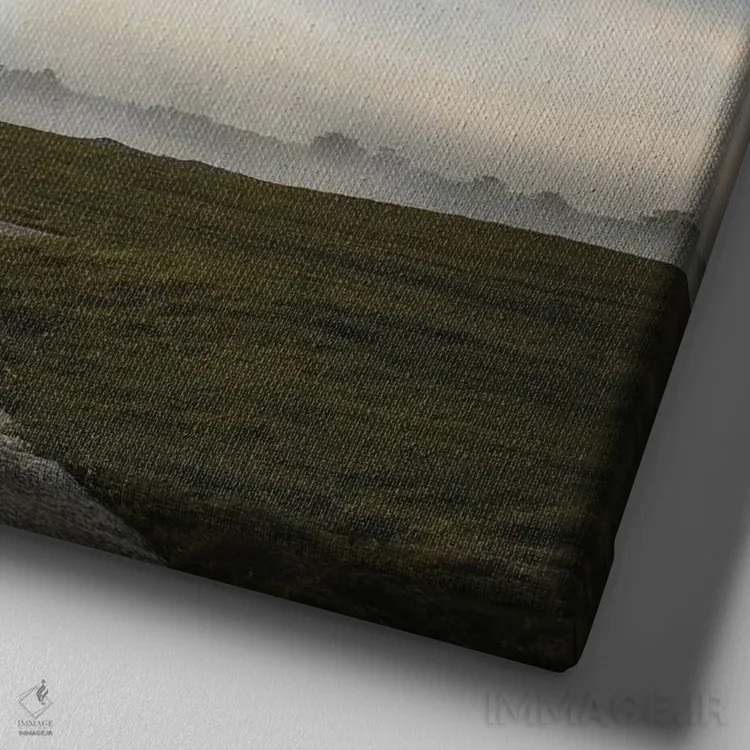 تابلو ویویون (اسم خاص) اثر اوگنی سولویف - نمای نزدیک بافت بوم