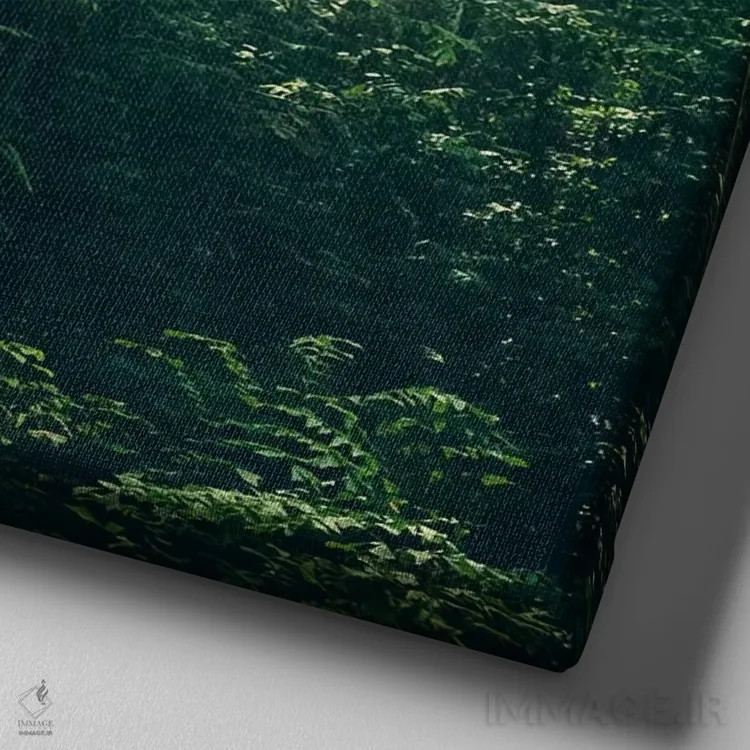 تابلو سیاهها اثر اوگنی سولویف - نمای نزدیک بافت بوم