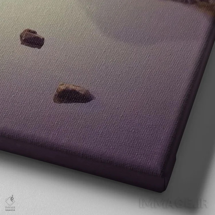 تابلو برابری شکسته اثر اوگنی سولویف - نمای نزدیک بافت بوم