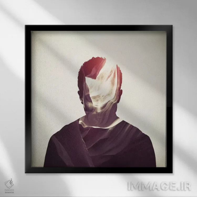 تابلو او را کلیف بنام اثر اوگنی سولویف - نمای قابدار مشکی