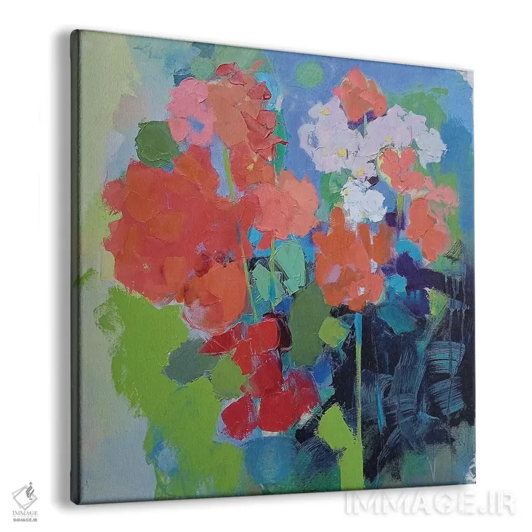 تابلو قرمز اثر النا شرایبمن - نمای پرسپکتیو محصول