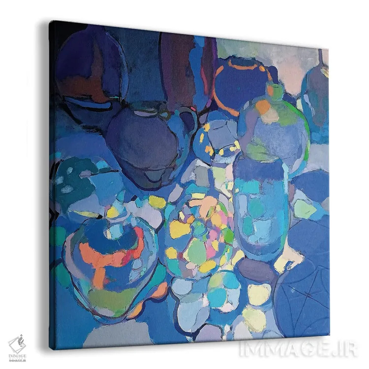 تابلو واحهٔ نیمه شب اثر النا شرایبمن - نمای پرسپکتیو محصول