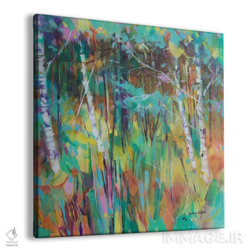 تابلو درخت توس رقصان اثر داگ ایتون - نمای پرسپکتیو محصول