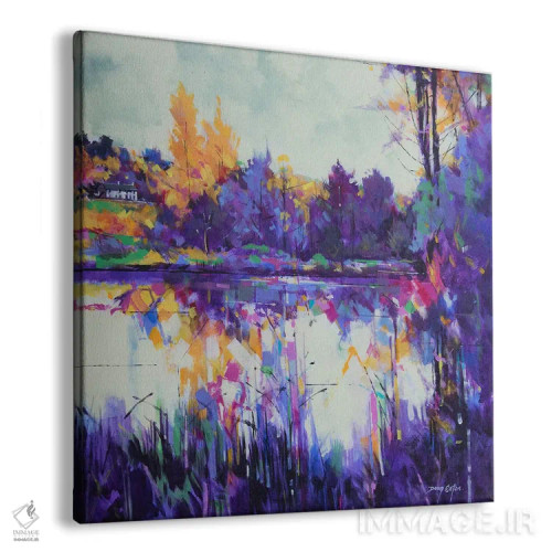 تابلو پارک خطی اثر داگ ایتون - نمای پرسپکتیو محصول