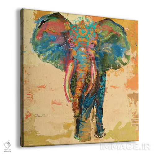 تابلو آرمانشهر حیوانات سوم اثر اولیا دیزاینز (استودیو طراحی) - نمای پرسپکتیو محصول