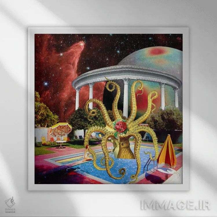 تابلو اوژینیا لولی (هنرمند) اثر اوژینا لولی - نمای قابدار سفید