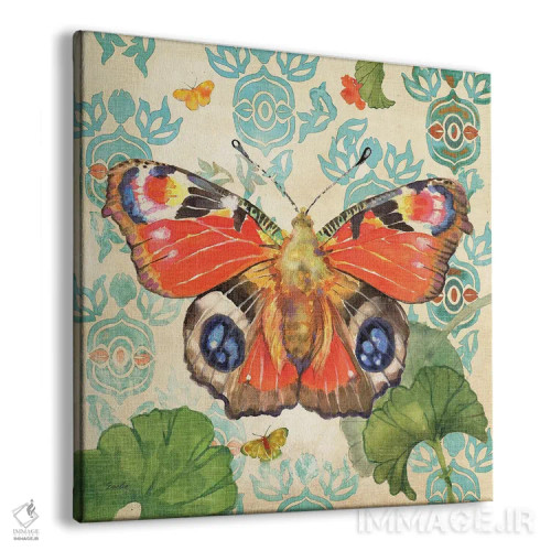 تابلو پروانه طاووسی اروپایی اثر اولیا دیزاینز (استودیو طراحی) - نمای پرسپکتیو محصول