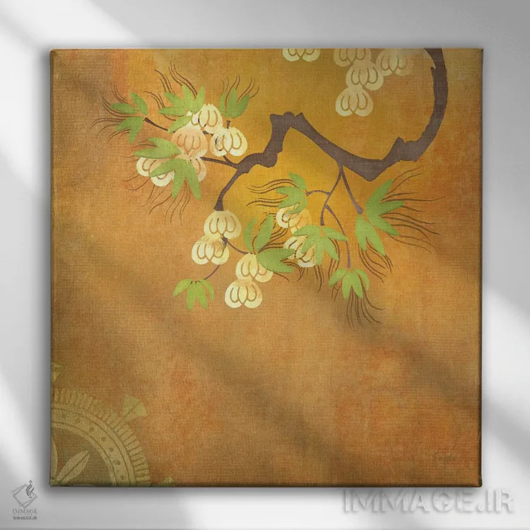 تابلو چاکرای ذن اثر اولیا دیزاینز (استودیو طراحی) - نمای روبهرو روی دیوار