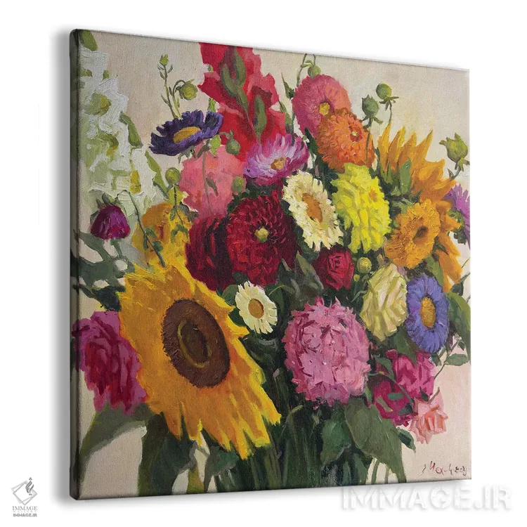 تابلو گلها برای مادر اثر اوگنیا مکانوا - نمای پرسپکتیو محصول