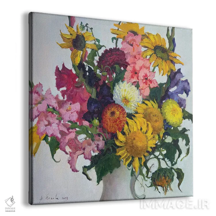 تابلو پاییز در راه است اثر اوگنیا مکانوا - نمای پرسپکتیو محصول