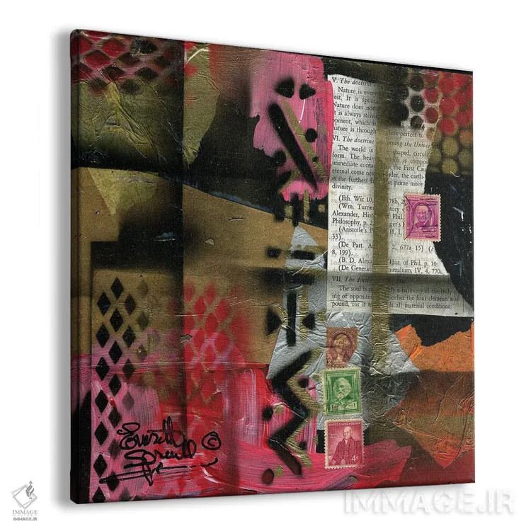 تابلو جبران ۴۰ بخش اول اثر اورِت اسپرویل - نمای پرسپکتیو محصول