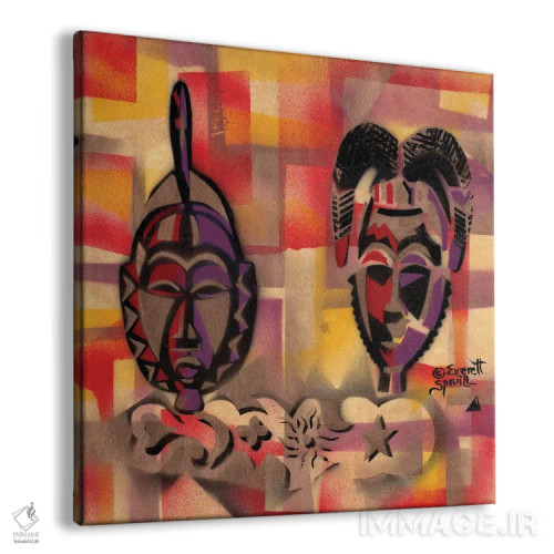 تابلو دو ماسک اثر اورِت اسپرویل - نمای پرسپکتیو محصول