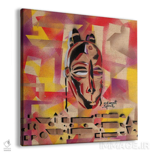 تابلو ماسک فنگ اثر اورِت اسپرویل - نمای پرسپکتیو محصول