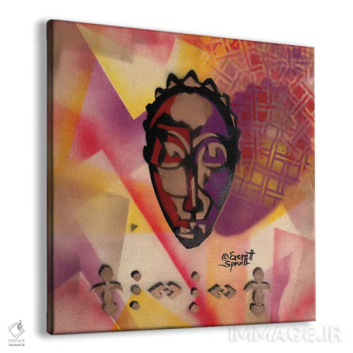 تابلو ماسک بائوله اثر اورِت اسپرویل - نمای پرسپکتیو محصول