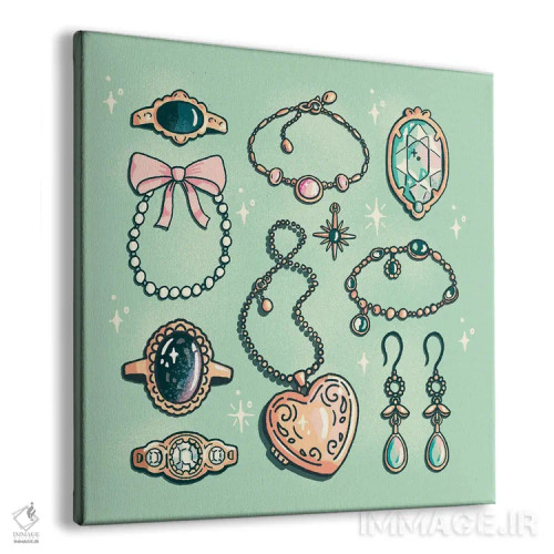 تابلو درخشش اثر ایو اندرسون - نمای پرسپکتیو محصول