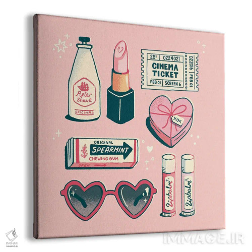 تابلو شب قرار عاشقانه اثر ایو اندرسون - نمای پرسپکتیو محصول