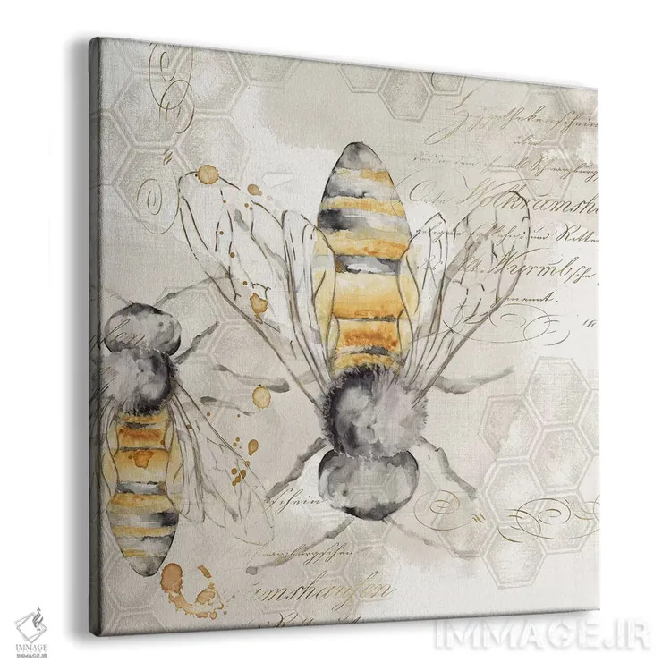 تابلو ملکه زنبور I اثر اوا واتس - نمای پرسپکتیو محصول