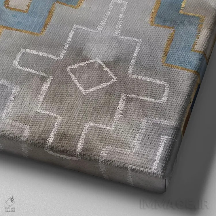 تابلو عصاره I اثر اوا واتس - نمای نزدیک بافت بوم